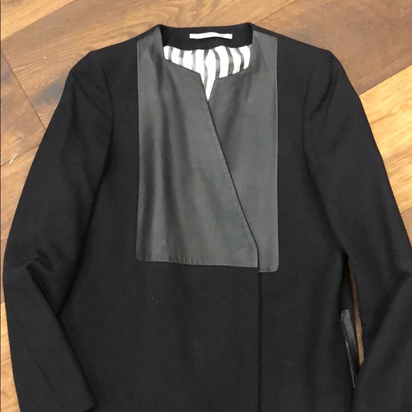 Tiger of Sweden leather mix coat - Picture 4 of 6